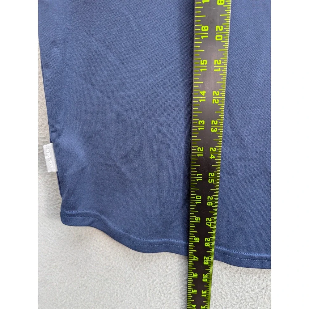 Nike Men's Dri-FIT Short Sleeve Athletic‎ Swoosh Logo T-Shirt Navy Blue Size L